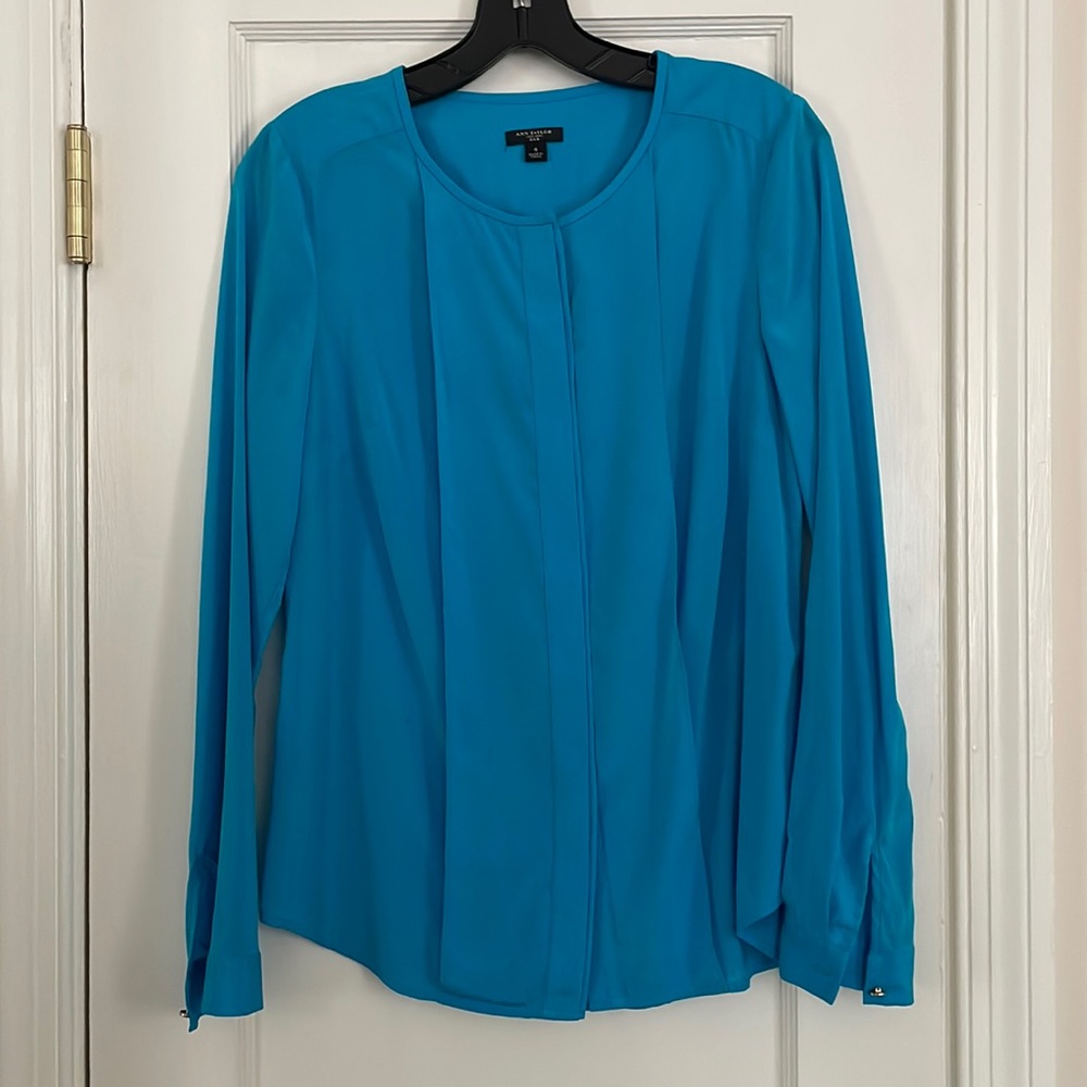 Ann Taylor 4 silk blouse